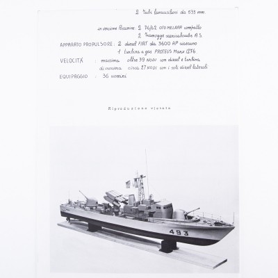 Freccia Motor Gun Boat Plan