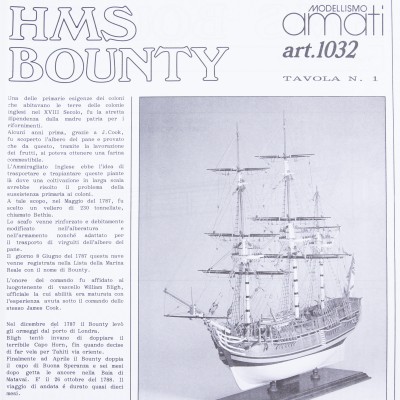 Plan H.M.S. Bounty