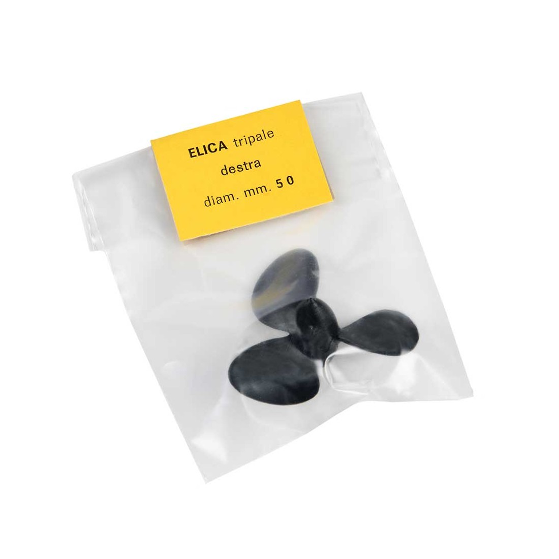 Plastic propellers mm.50 right