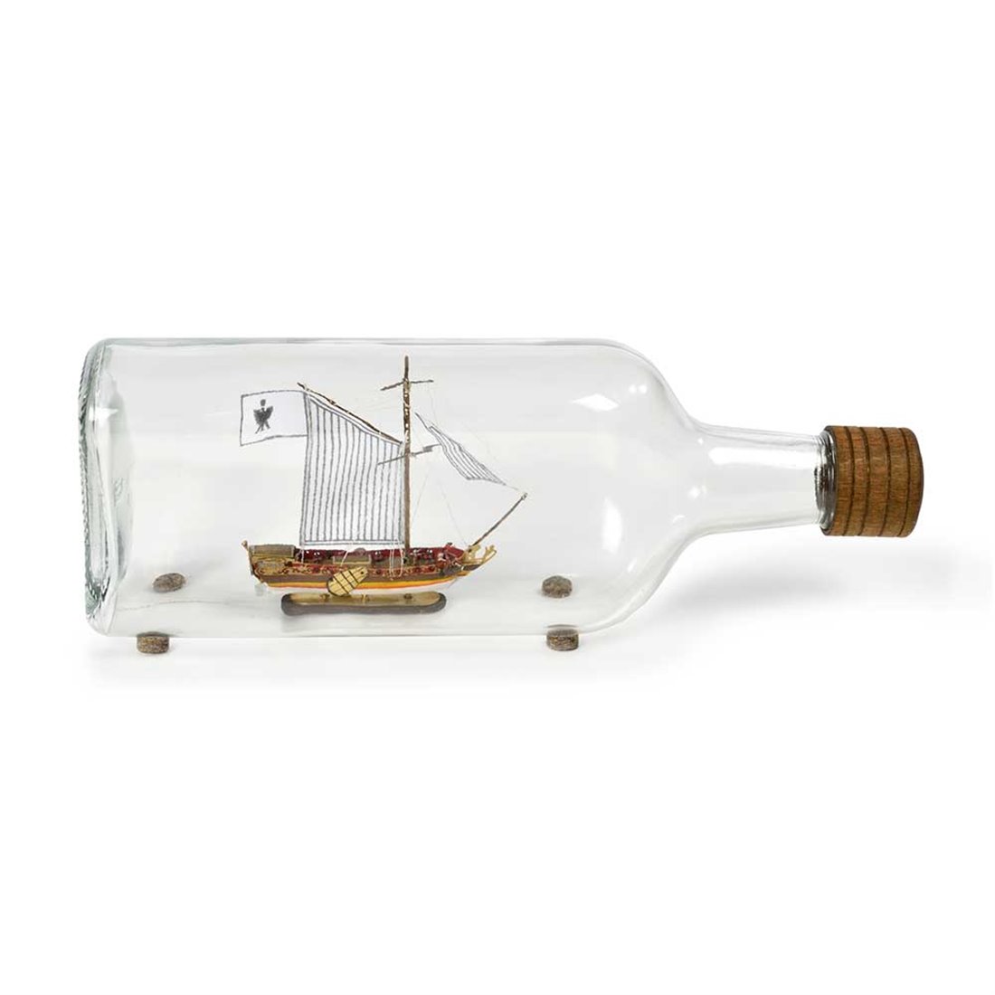 Bottiglie nave-Buddel nave-Nave in bottiglia-PASSAT-L 29 cm 